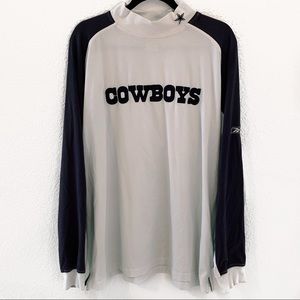 dallas cowboys mock neck